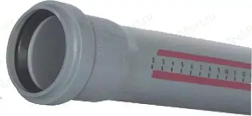 Труба Ostendorf внутренней канализации HTEM D40 длина 1500 мм (111050)
