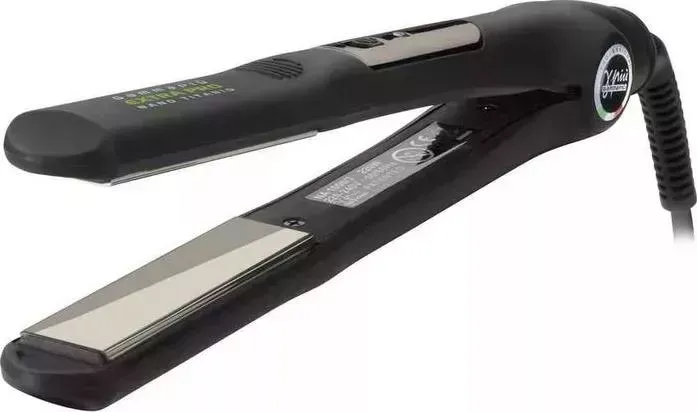 Прибор для укладки волос  Gamma Piu Extra Pro LCD Titanium черный (123)