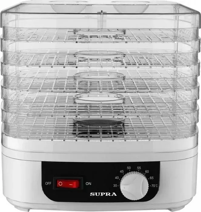 Сушилка для овощей и фруктов SUPRA продуктов DFS-215