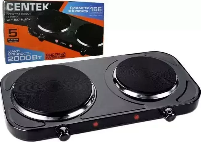 Настольная плита CENTEK CT-1507 Black