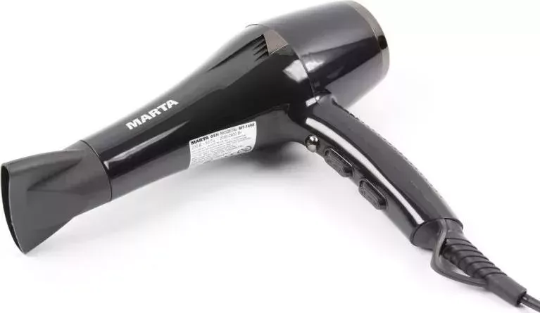 Фен MARTA MT-1498 черный гранит
