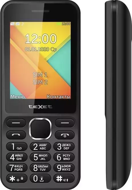 Смартфон TeXet TM-D326 черный