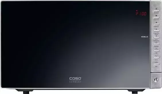 Микроволновая печь CASO HCMG 25 черный/серебристый