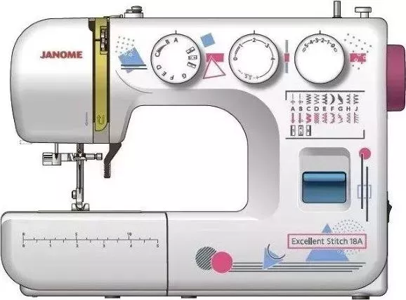 Швейная машина JANOME Excellent Stitch 18A белый