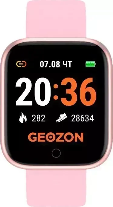 Умные часы Geozon SPRINTER PINK (G-SM11PNK)