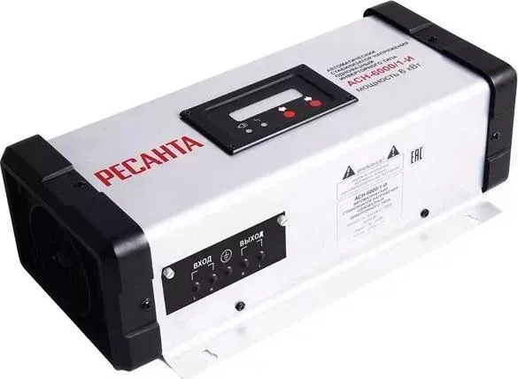 Стабилизатор напряжения РЕСАНТА АСН-6000/1-И