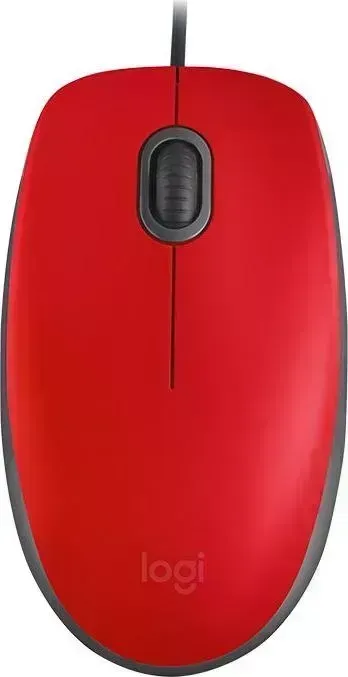 Мышь компьютерная LOGITECH M110 Silent USB Red (910-005489)
