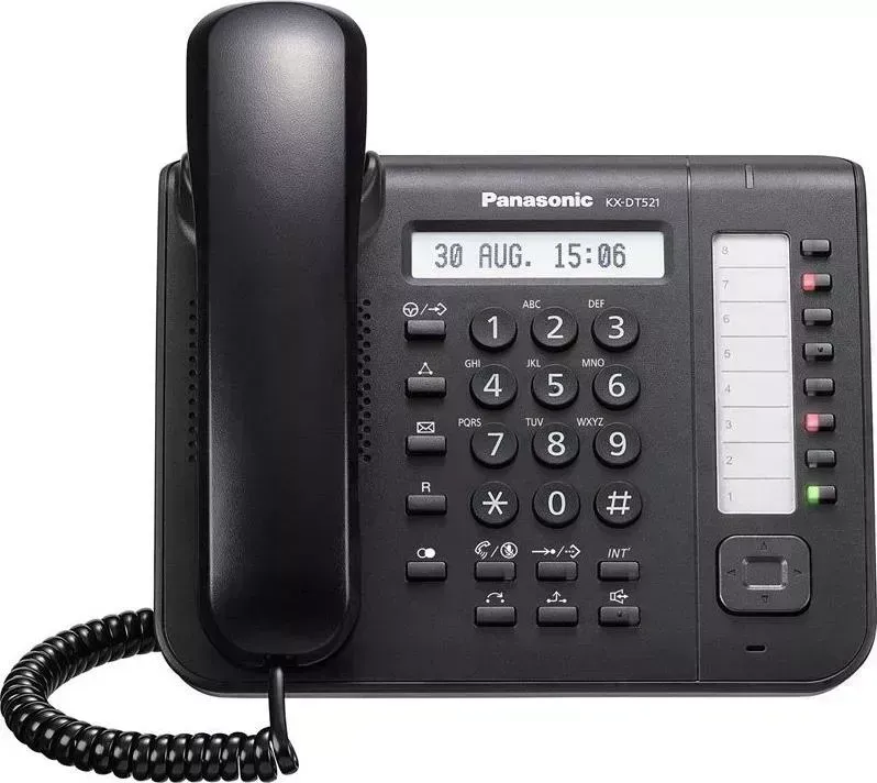 Телефон PANASONIC KX-DT521RU-B