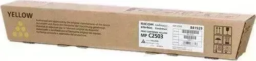 Картридж RICOH Расходный материал для печати MP C2503 PRINT CARTRIDGE YELLOW (841929)