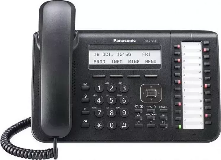 Телефон PANASONIC KX-DT543RU-B