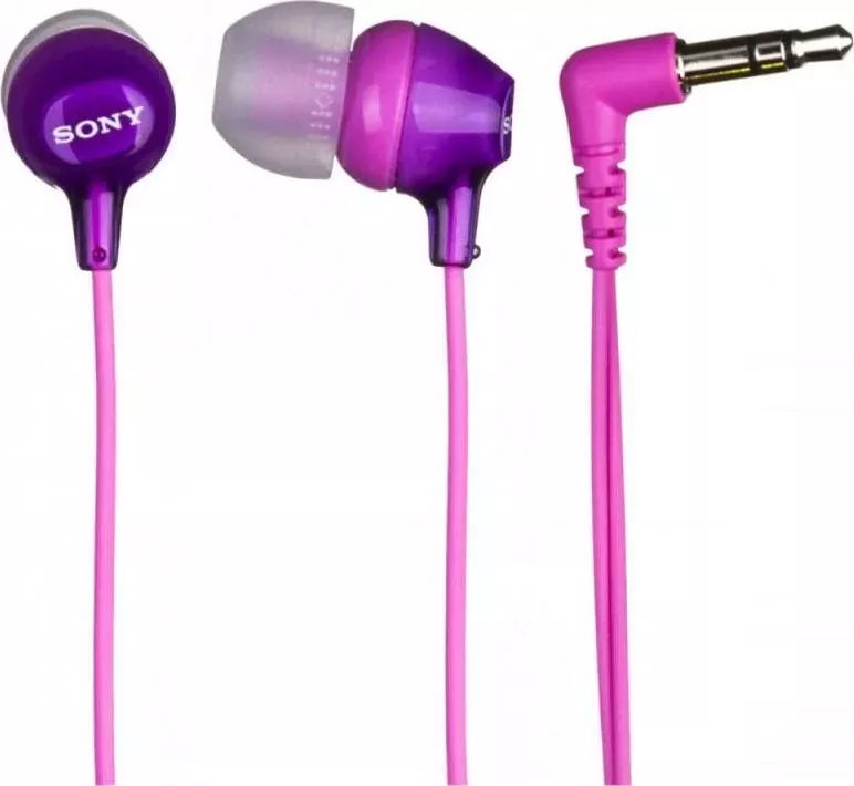 Наушники SONY MDR-EX15LPV фиолетовый