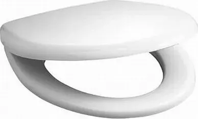 Сиденье для унитаза Jika Lyra Plus с крышкой, ANTIBAK, дюропласт, стальные петли (9338.0 300 063)