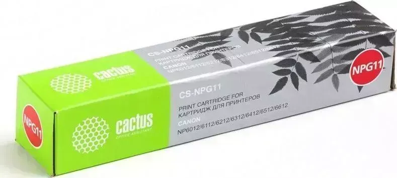 Картридж CACTUS Расходный материал для печати CS-NPG11 черный