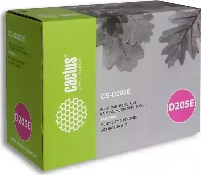Картридж CACTUS Расходный материал для печати CS-D205E черный