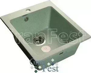 Мойка кухонная GranFest GF-P505 салатовый 505х430