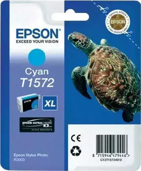 Расходный материал для печати EPSON C13T15724010 голубой