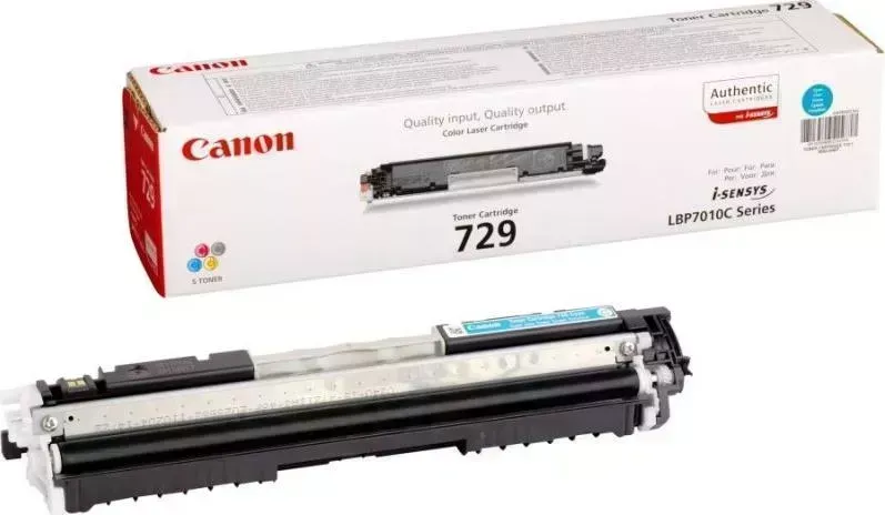 Расходный материал для печати CANON 729C голубой