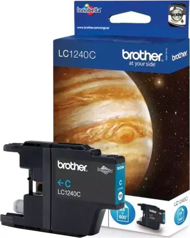 Расходный материал для печати BROTHER LC1240C голубой