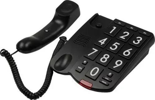 Проводной телефон RITMIX RT-520 black