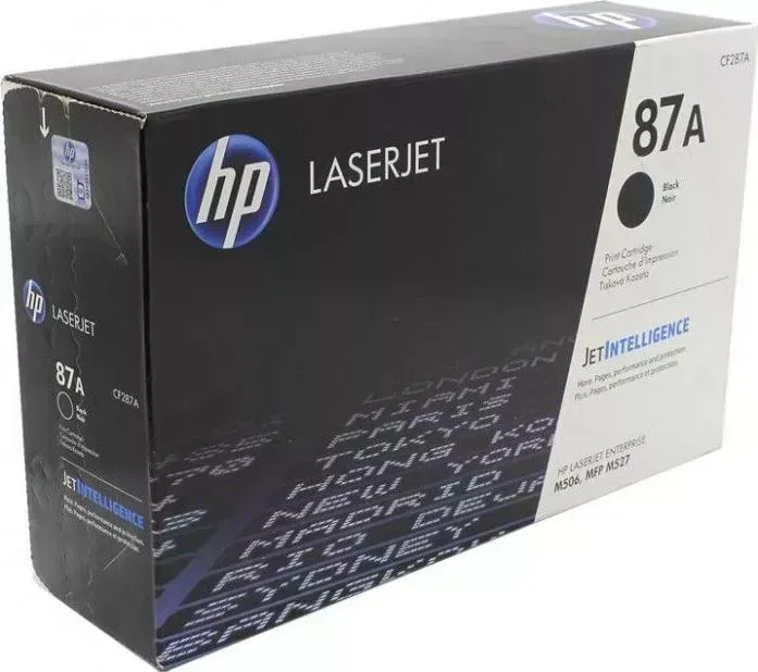 Расходный материал для печати HP CF287A Чёрный