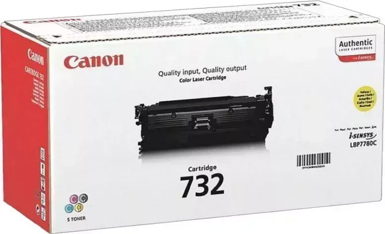 Расходный материал для печати CANON 732Y желтый