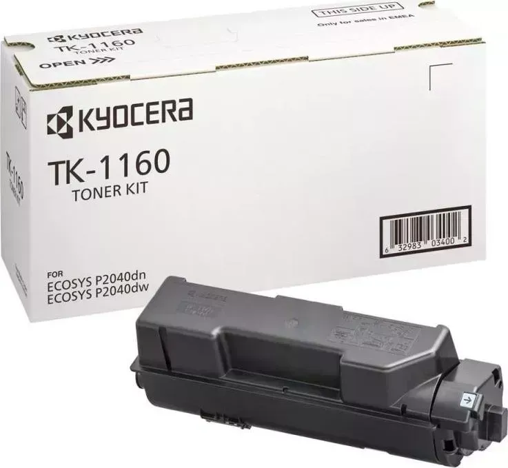 Расходный материал для печати KYOCERA TK-1160 черный P2040dn/P2040dw (7200стр.)