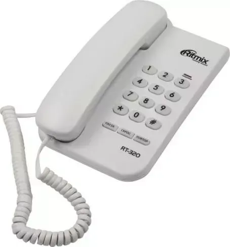 Проводной телефон RITMIX RT-320 white