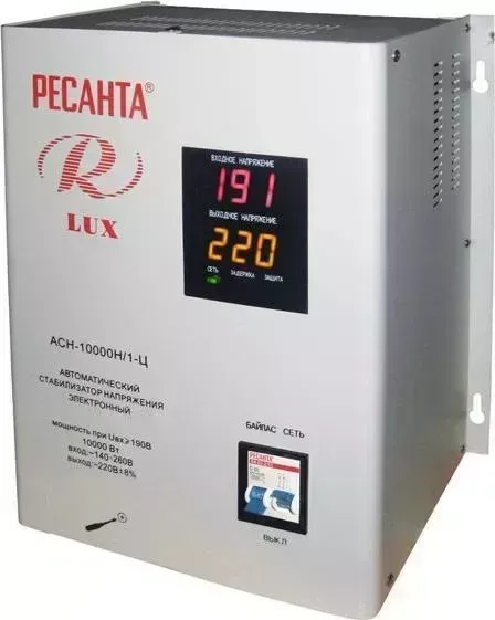 Стабилизатор напряжения РЕСАНТА АСН-10000Н/1-Ц