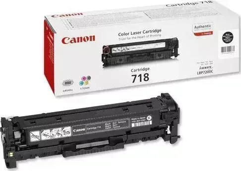 Расходный материал для печати CANON 718 BK H черный (2662B005)