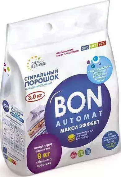 Средство для стирки BON BN-129 Automat maxi effect 3кг