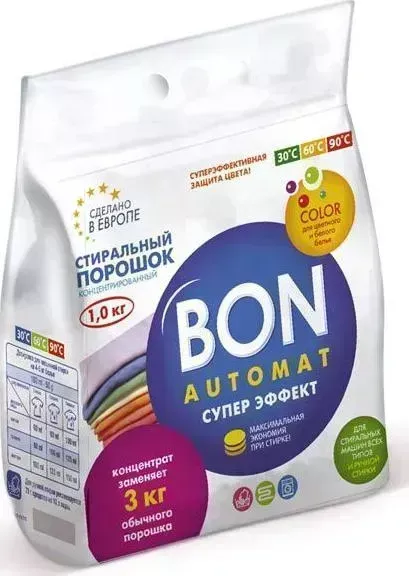 Средство для стирки BON BN-128 Automat super effect color 3кг