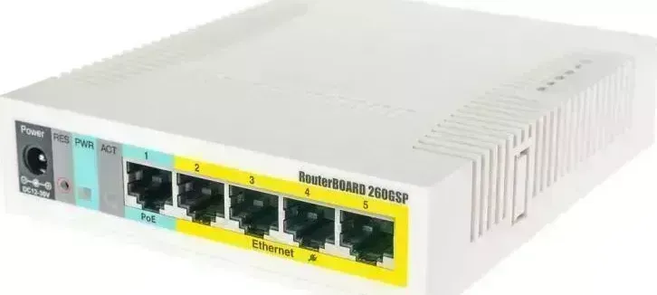 Коммутатор MIKROTIK RB260GSP