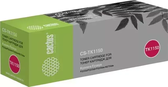 Расходный материал для печати CACTUS CS-TK1150 черный