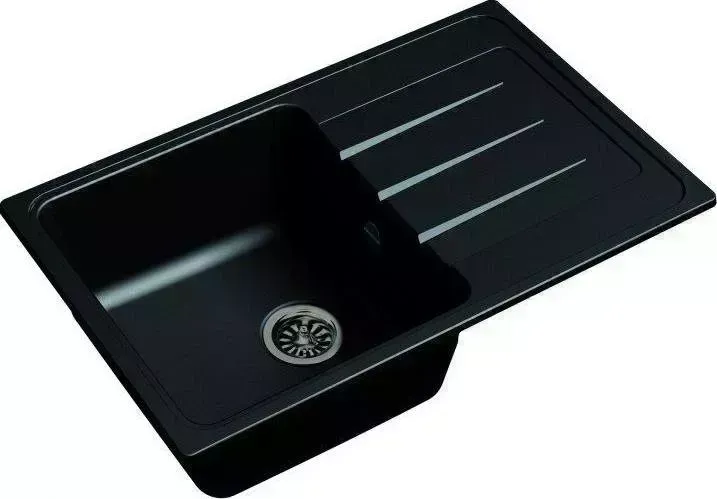 Мойка кухонная Ewigstein Elegant 50F антрацит