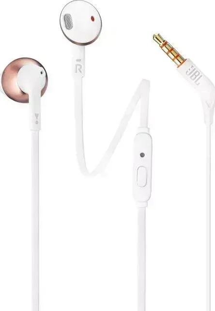 Наушники JBL T205 розовое золото