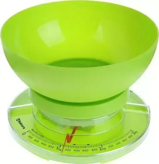Весы кухонные SAKURA SA-6008GR зеленый