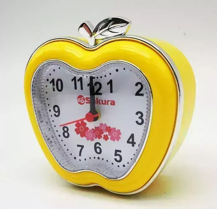Часы настольные Sakura SA-8509Y желтый