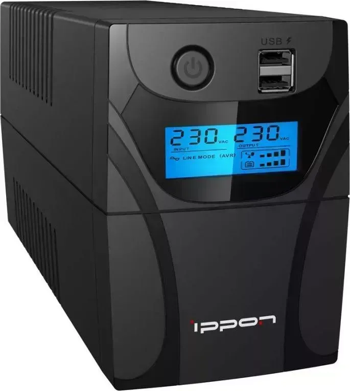 Источник бесперебойного питания IPPON Back Power Pro II Euro 650 черный