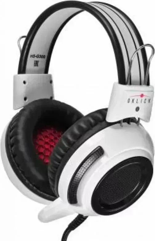 Наушники OKLICK HS-G300 белый/черный