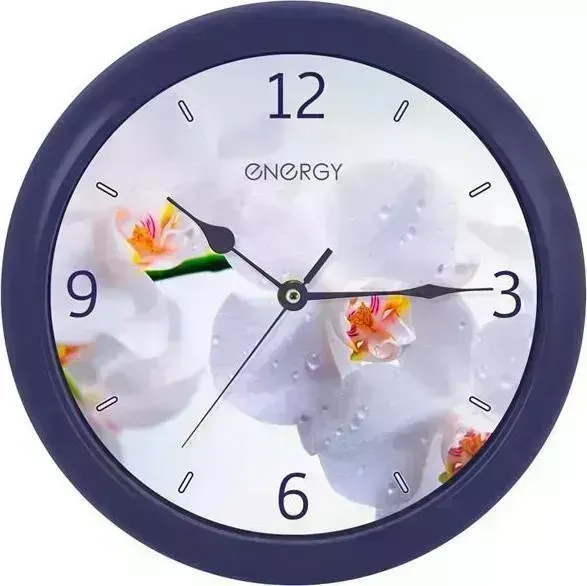 Часы настенные ENERGY EC-110 орхидея
