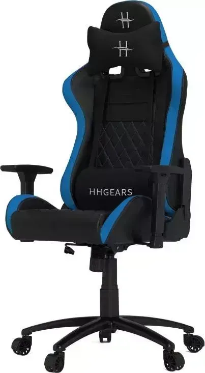 Кресло офисное HHGears XL500 PU Leather / black/blue (XL500_BBL)
