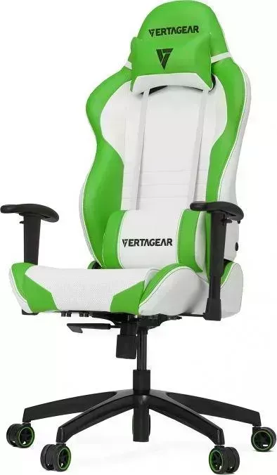 Кресло офисное Vertagear S-Line SL2000 white/green (VG-SL2000_WGR)