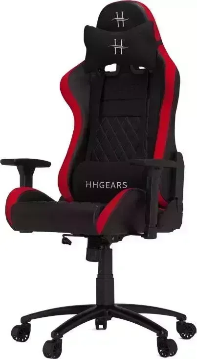 Кресло офисное HHGears XL500 PU Leather / black/red (XL500_BR)