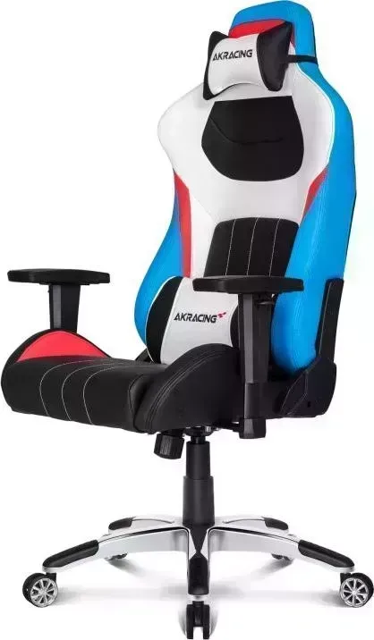 Кресло офисное AKRacing PREMIUM black/white/blue/red (AK-7001-TRIO)