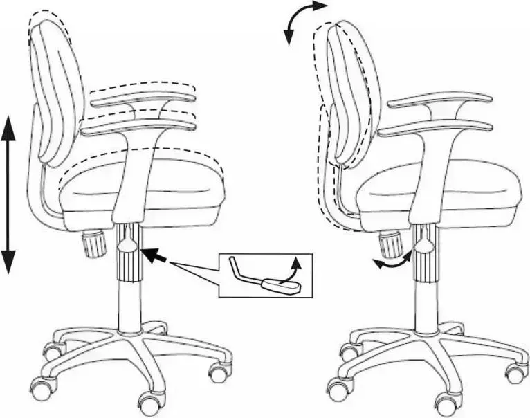 Кресло офисное БЮРОКРАТ CH-W356AXSN/HORSE-GN