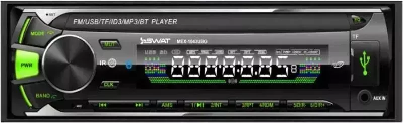 Автомагнитола SWAT MEX-1043UBG