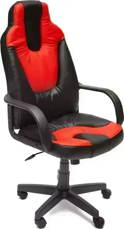 Кресло офисное TetChair NEO1 кож/зам черный/красный 36-6/36-161