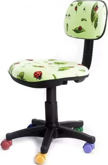 Кресло офисное Recardo Junior D06 (Зеленый-божья коровка)