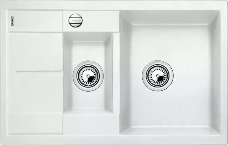 Мойка кухонная Blanco METRA 6S Compact белый (513468)