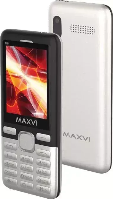 Смартфон MAXVI M6 SILVER